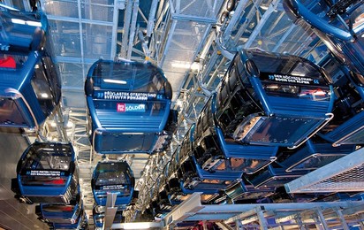 Station parking for the ropeway carriers guarantees a long service life by ensuring optimal protection for chairs and gondolas.
