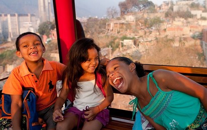 Riding on a ropeway is an experience for all the family. Adults and children alike can enjoy entirely new and unusual perspectives of the cityscape. 
