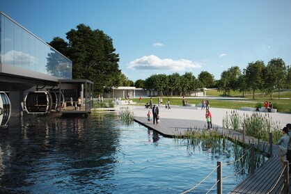 Floriade cable car: a trip to the future