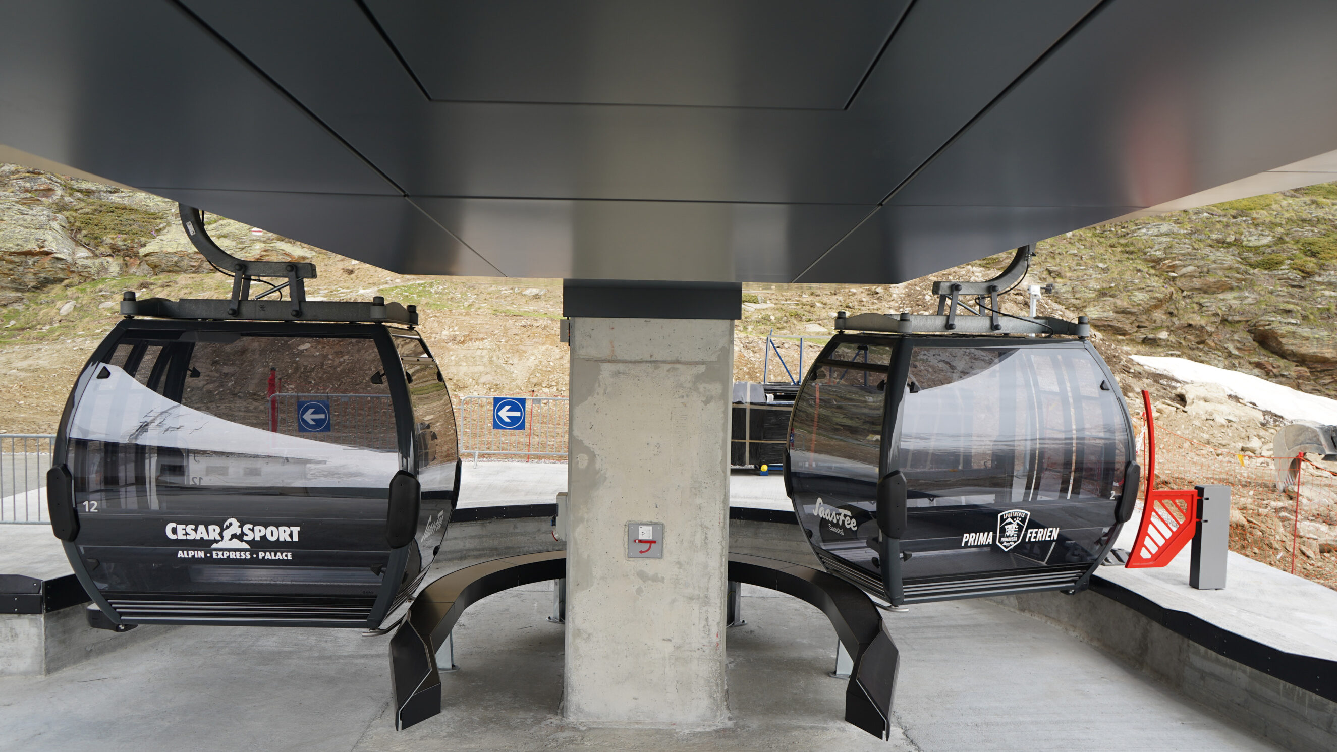 Modernization of two ropeway installations in Saas-Fee - Doppelmayr Group