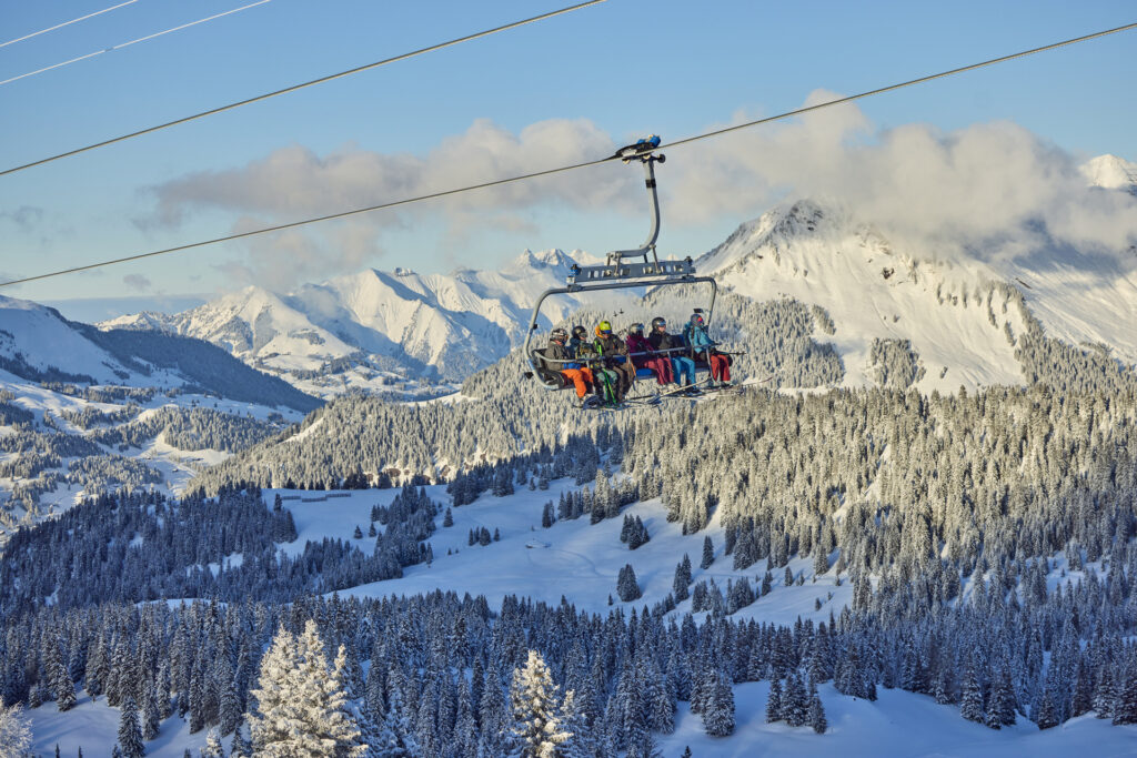One of the biggest chairlifts Doppelmayr Group